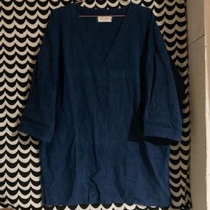 PO-EM like new pod dress in Indigo sz L